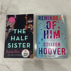 Set of 2 books: The Half Sister & Reminders of Him